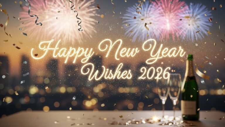 Best Happy New Year Wishes for Friends, Family, and Loved Ones