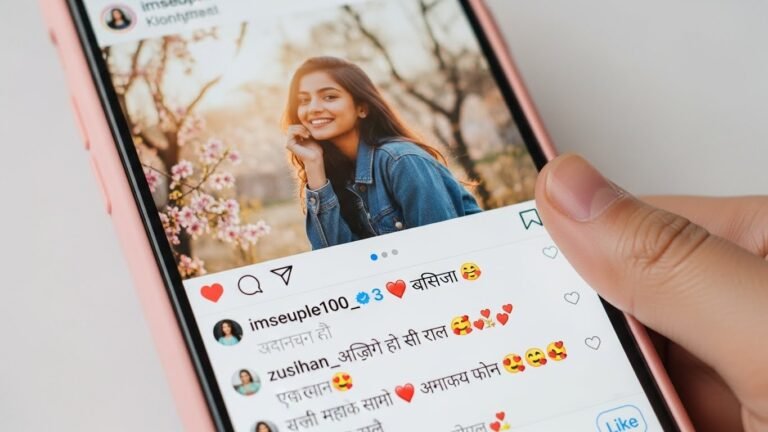 Best Shayari Comments for Girl Pics in Hindi – Cute & Heartfelt Lines