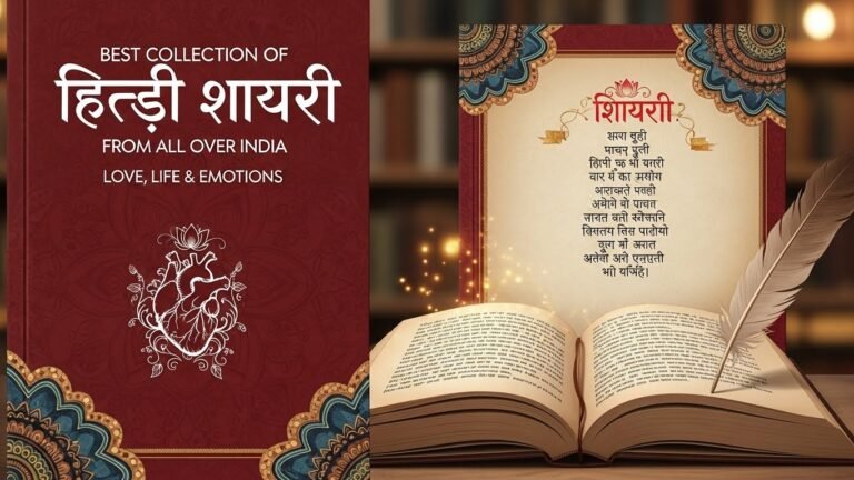 Best Collection of Hindi Shayari from All Over India – Love, Life & Emotions