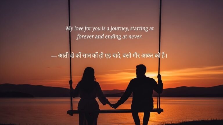 Romantic Lover Shayari in English and Hindi – Love Words That Touch the Heart